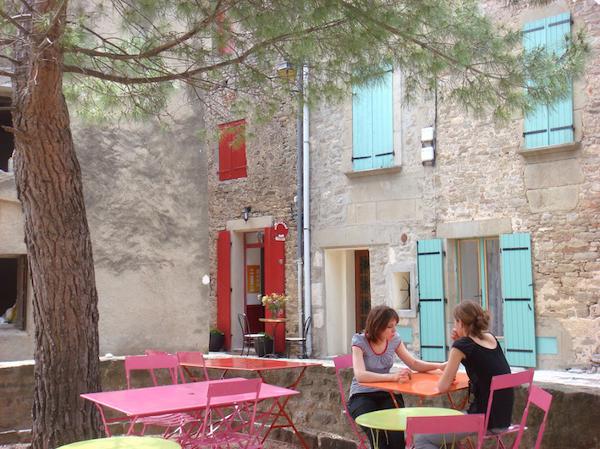 Cafe by Tour Trencavel