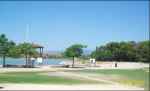The beach