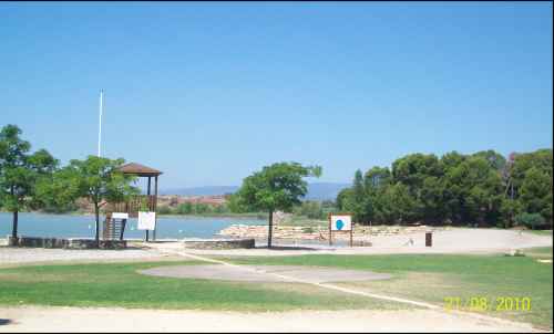 Lac Jouarres beach
