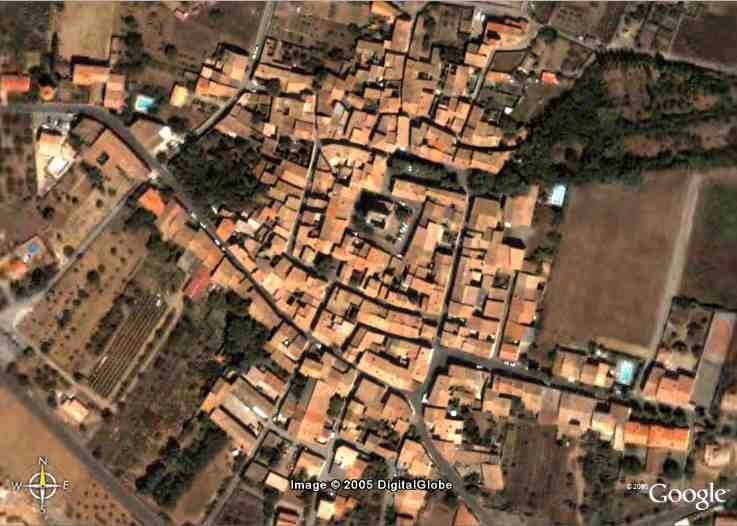 Trausse - aerial view